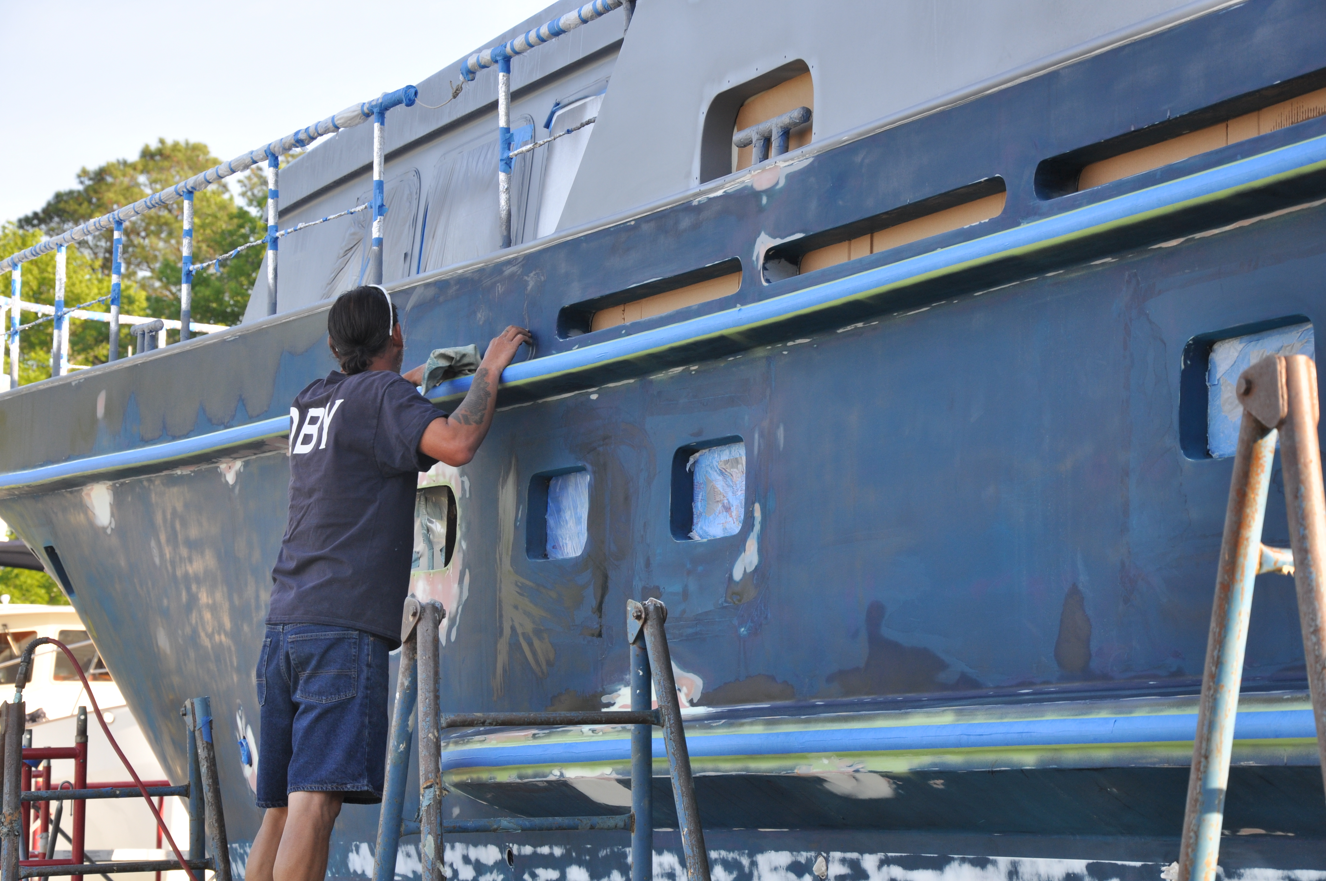 Our Crew Deltaville, Virginia Deltavill Boatyard