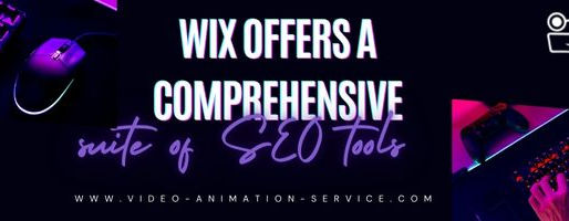 Wix offers a comprehensive suite of SEO tools