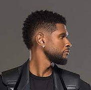 RnB pop idol Usher with smooth songs, the urban king of music with Yeah amd many more, usa, american artist.