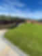 Freshly laid grass with paved paths