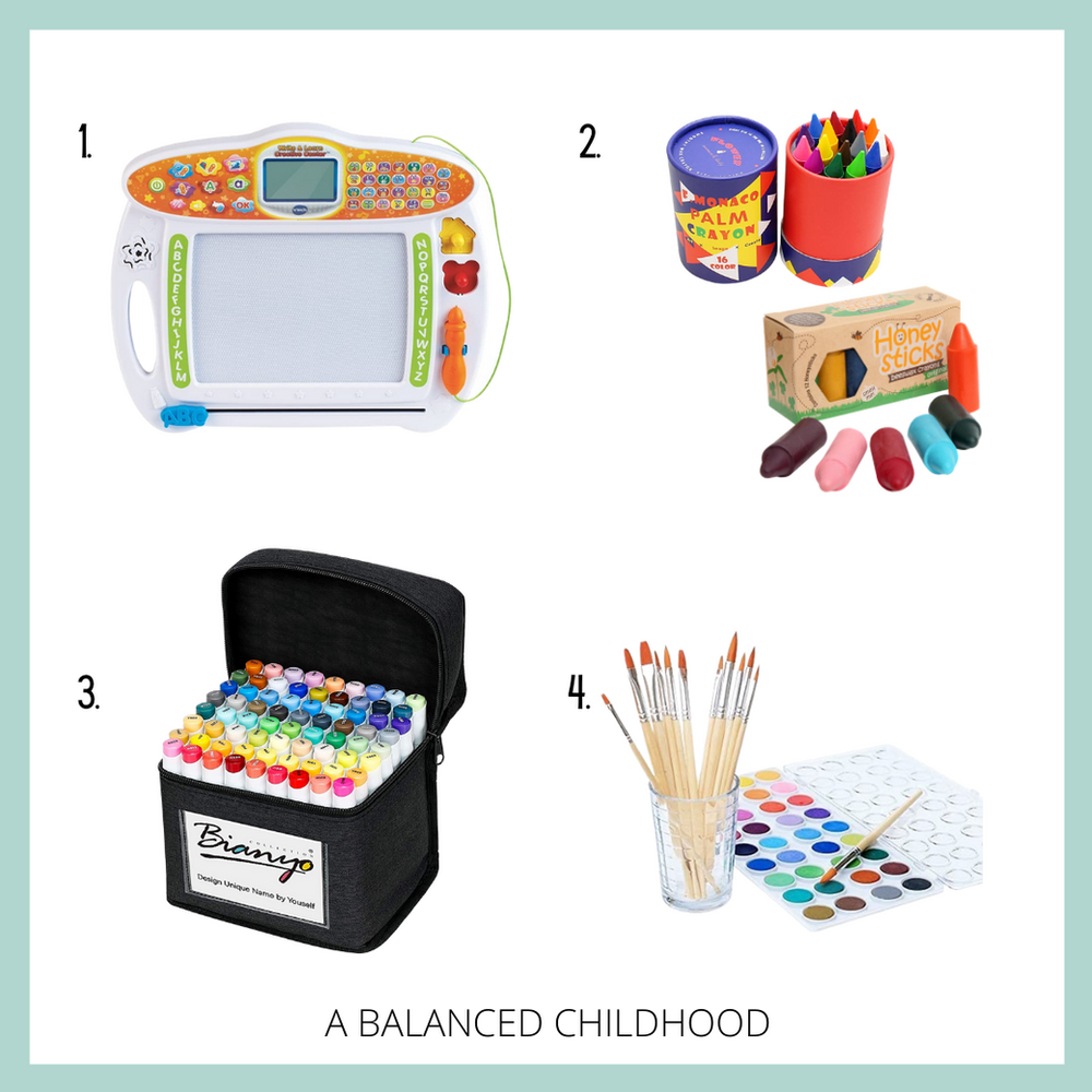 Art Supplies for Toddlers and Kids