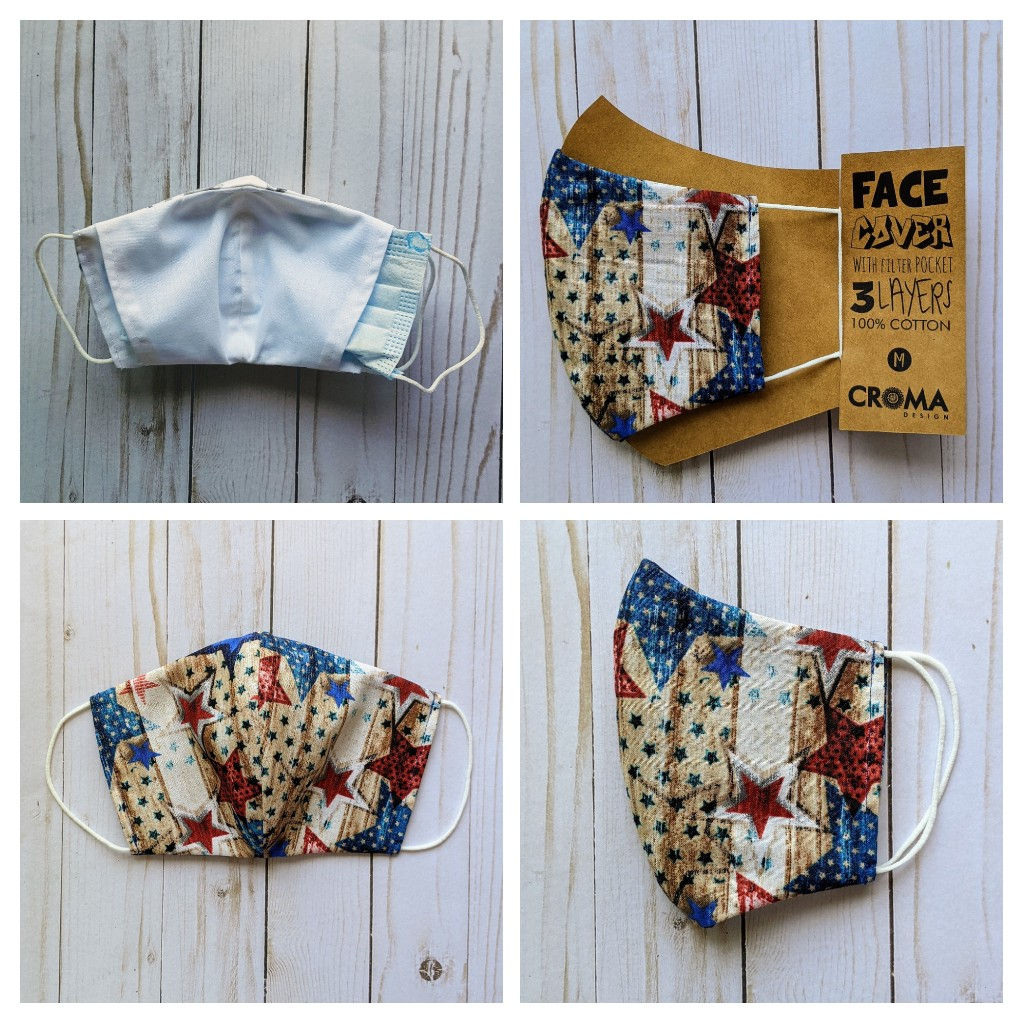 Modelo USA Vintage - Mascarillas de tela