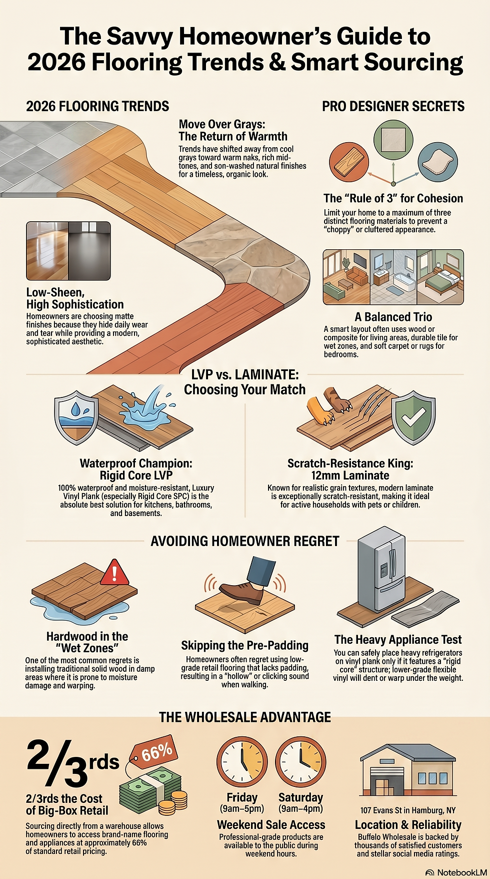The Savvy Homeowner's Guide Series: Why Wholesale Beats Retail: Flooring Buffalo NY