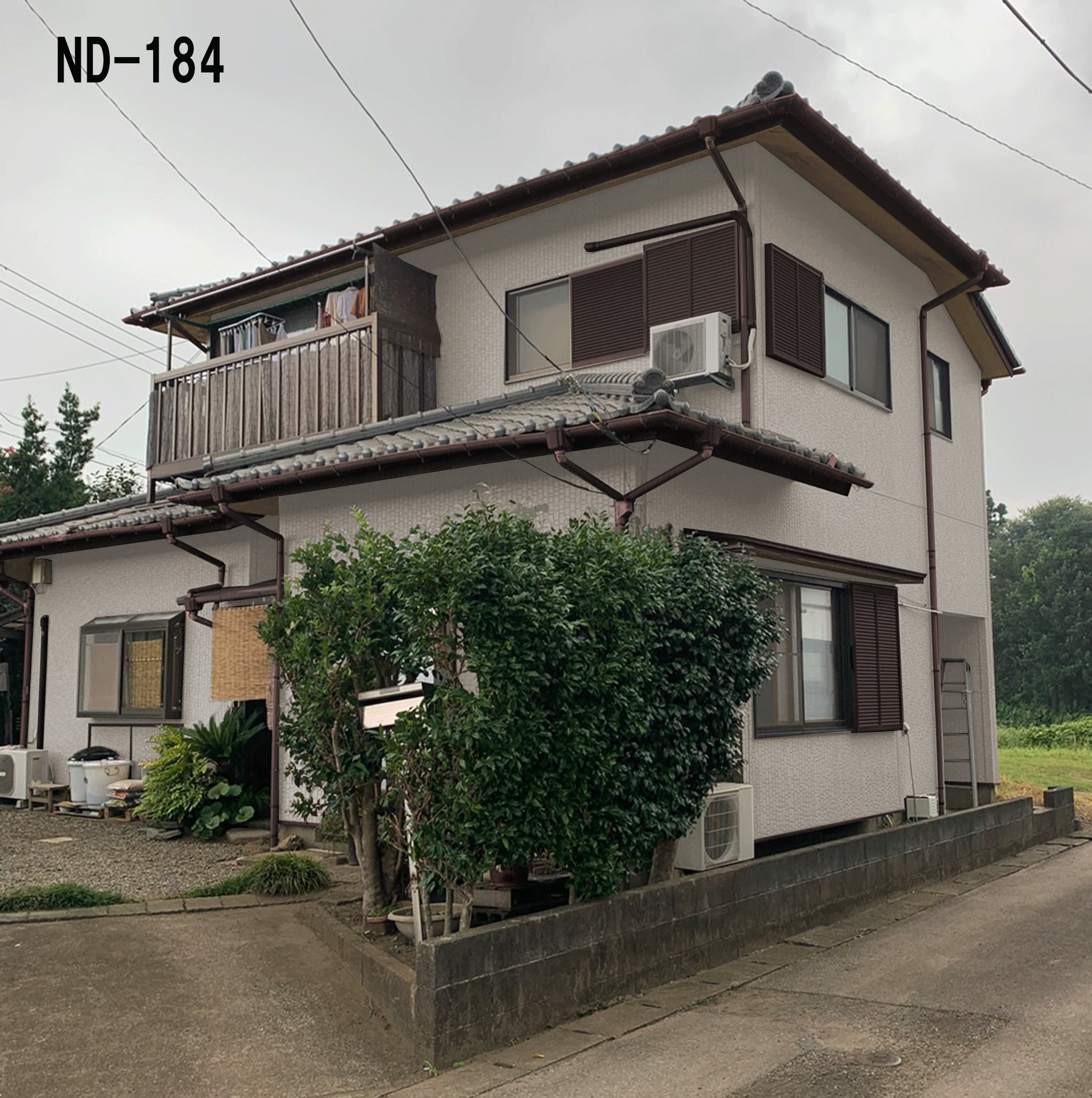 木更津市横田, 屋根外壁塗装,カラーシミュレーション,ファインパーフェクトトップ,ND-184