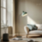 Cozy living room reading corner