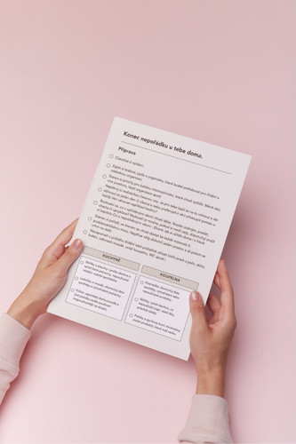 Konec nepořádku u tebe doma. Checklist, který funguje. | Agu By Aneta