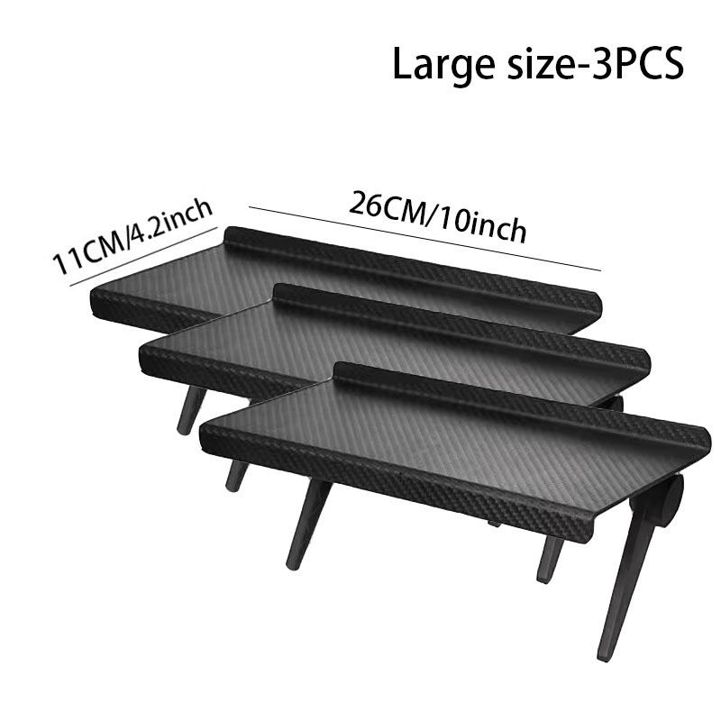 Miniatura: Adjustable TV Screen Top Storage Shelf Computer Monitor Screen Top Storage Rack 