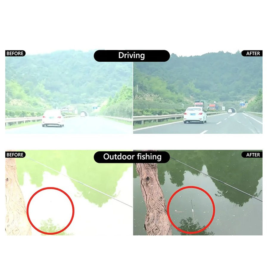 Miniatura: Fashion Unisex Vintage Square Sunglasses Men Women Fishing Driving Man Luxury Br