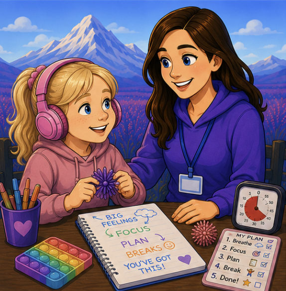 SEND support for autistic and ADHD children in schools, focusing on emotional regulation, wellbeing, and neurodiversity-affirming mental health support.