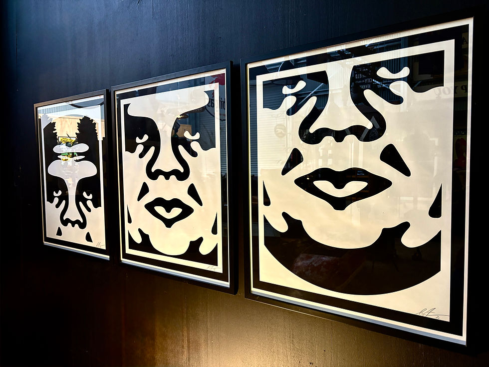 Thumbnail: OBEY THREE FACE, Shepard Fairey