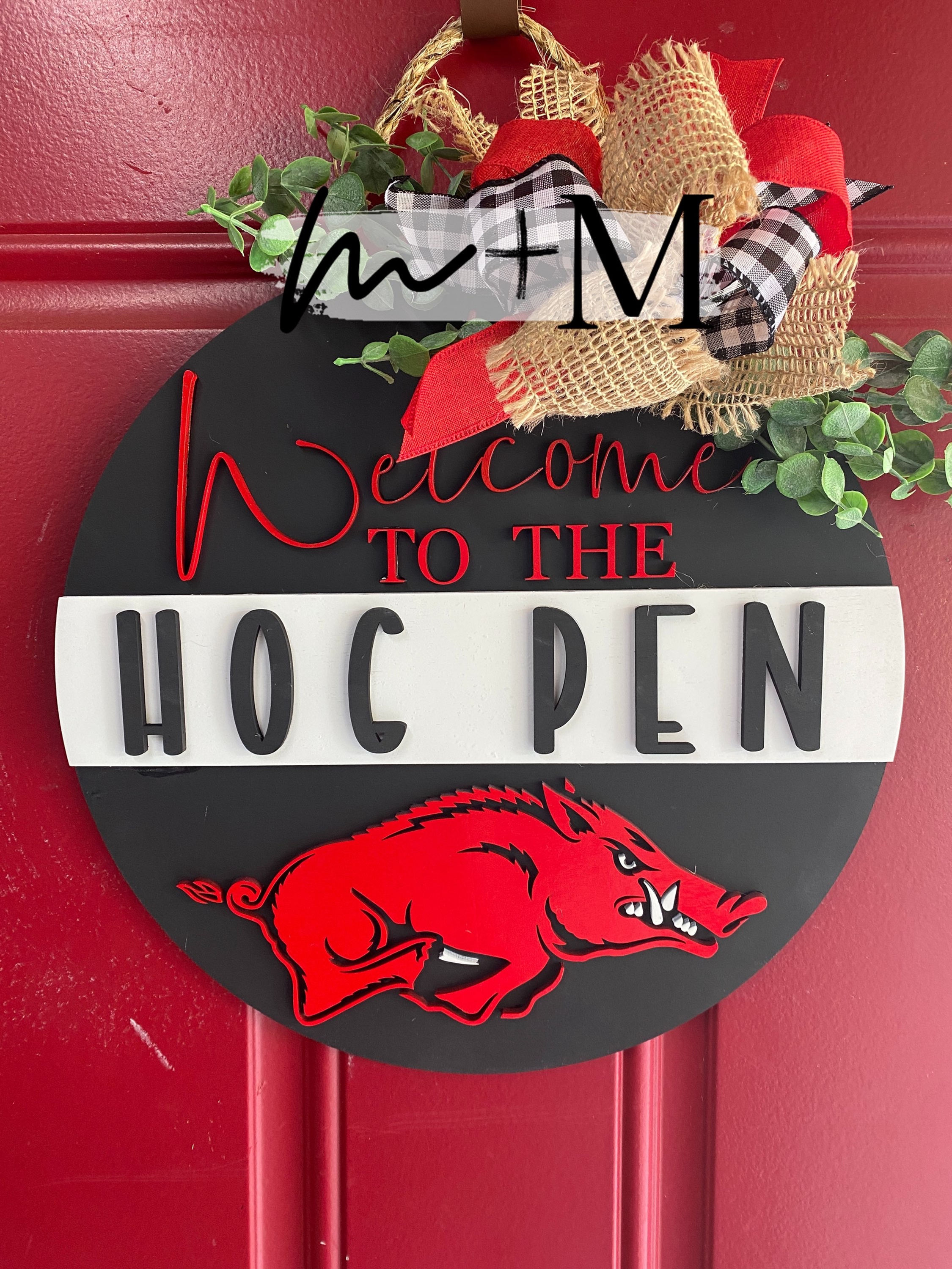 Hog Pen Door Hanger