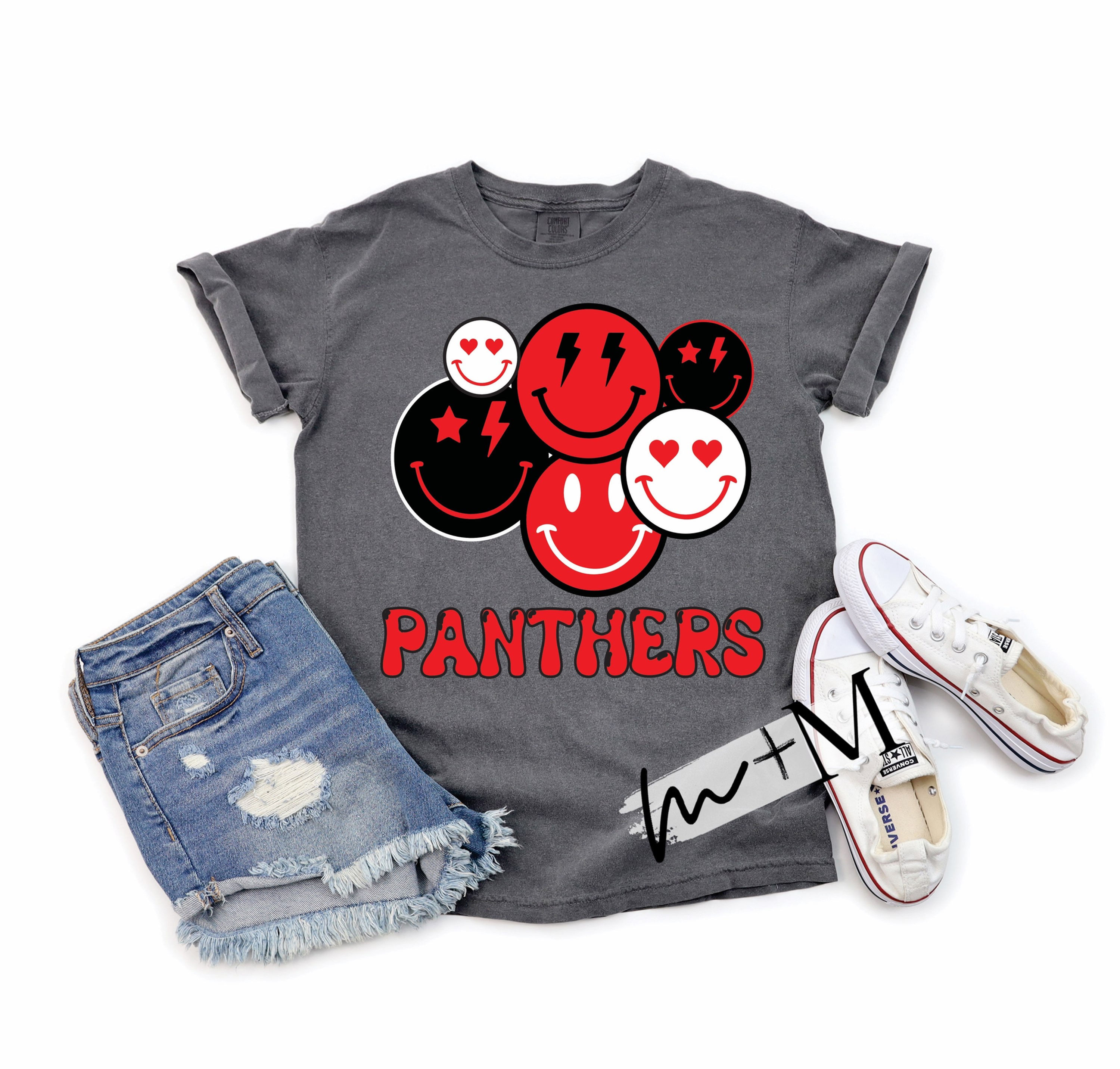 Panthers Smile Tee