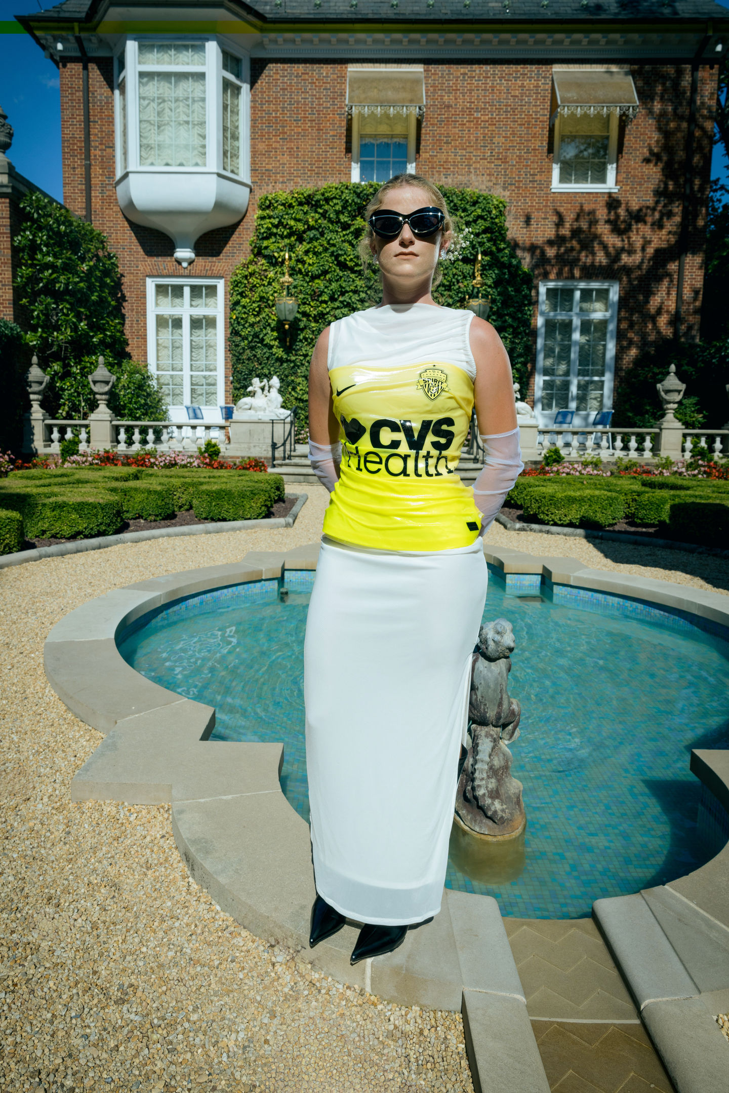 Sports Renaissance by Domo Wells, shot by Tyra Mitchell for Washington Spirt x Dead Dirt