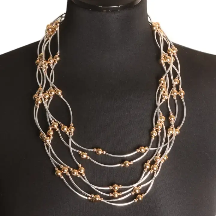 Layered multi strand necklace.webp
