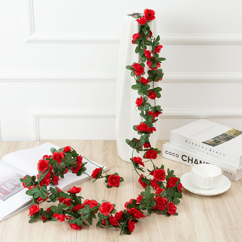 Miniatura: 250CM Artificial Rose Garland for Home and Garden Decor