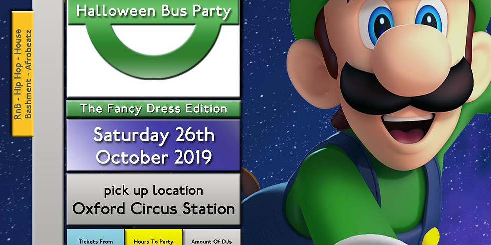 Halloween Bus Party - SATURDAY