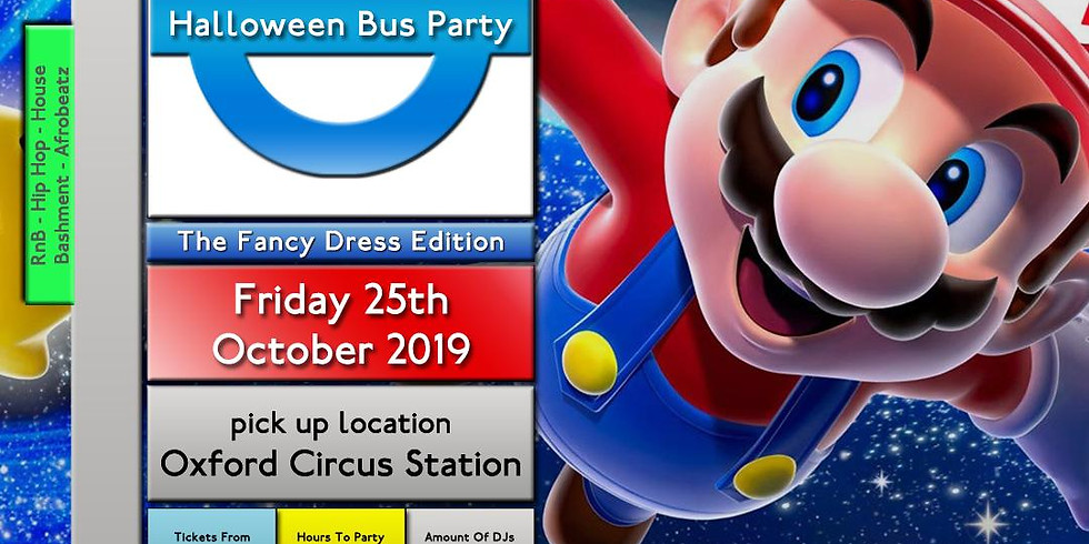 Halloween Bus Party - FRIDAY