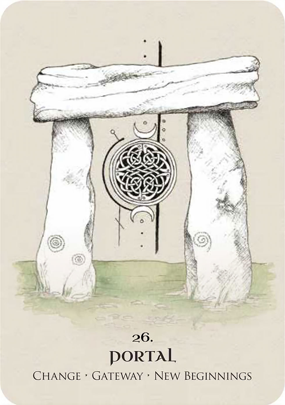 Miniature : Celtic Spirit Oracle by Nicola McIntosh
