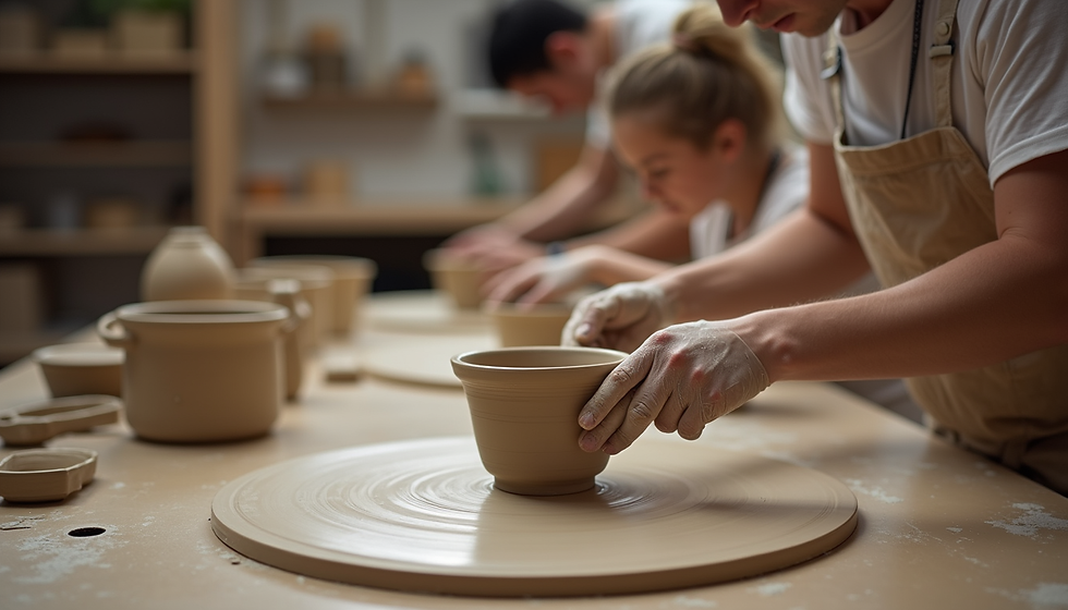Join Our Pottery Workshops at Sez Les Ceramics