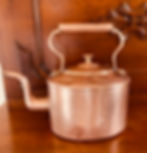Antique Copper Tea Kettle - KATIE AND COMPANY View