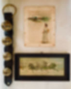 Vintage Brass Sleigh Bells Grouping View