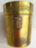 Antique Brass Goblet Cup View