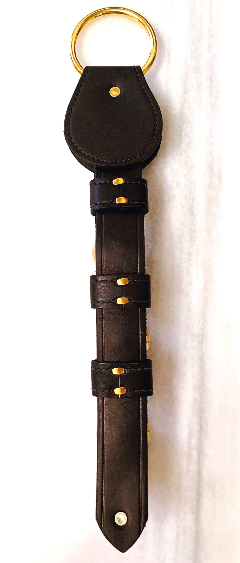Thumbnail: Stag Christmas Sleigh Bell Strap Back View