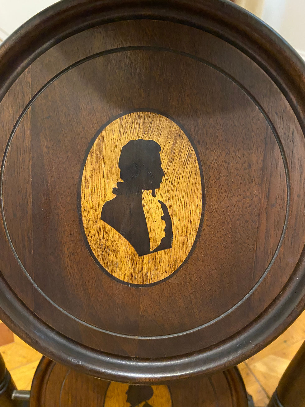 Thumbnail: Antique Pastry Stand Tray View