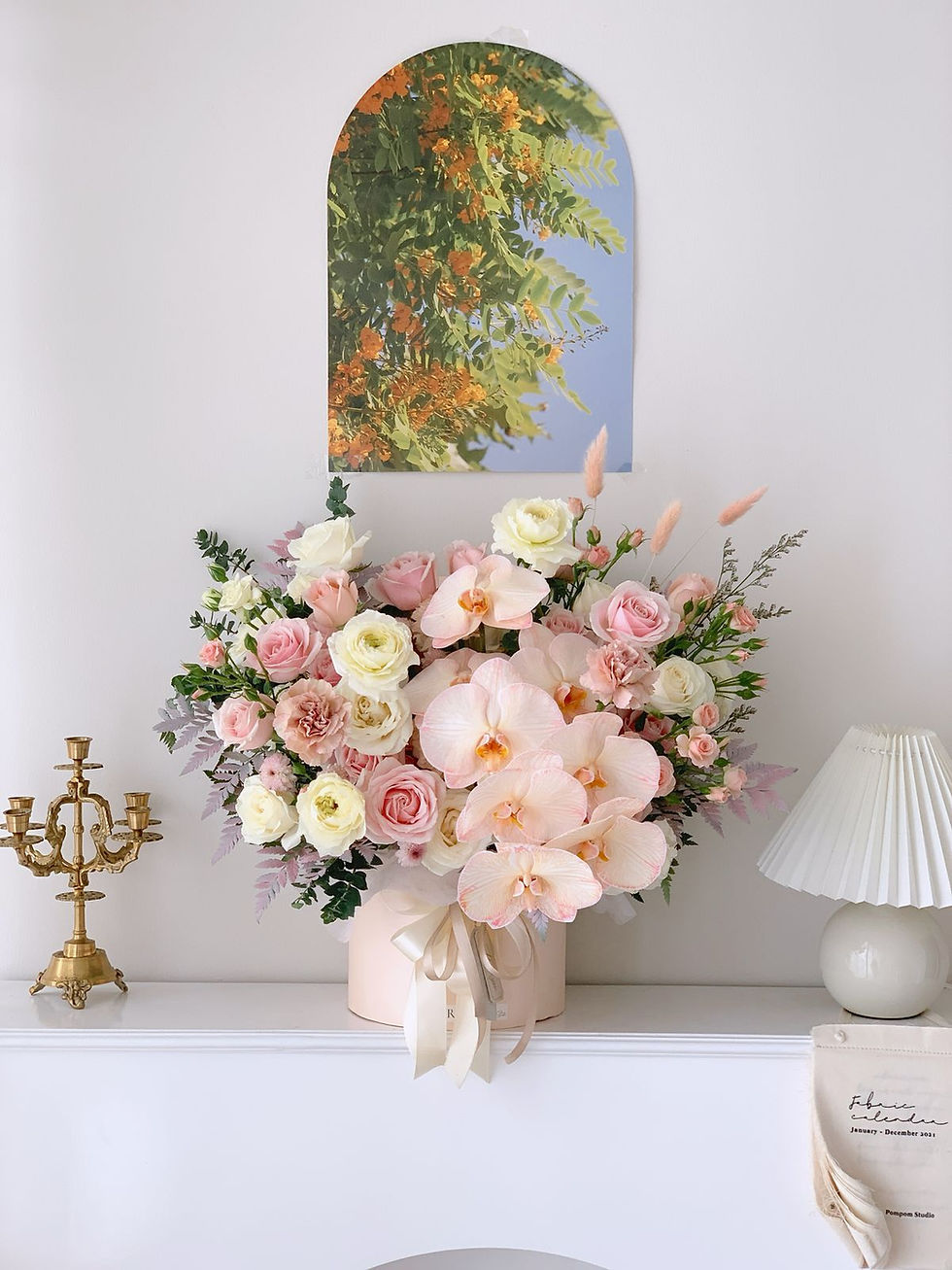 Thumbnail: Blushing Orchid Fresh Bloombox