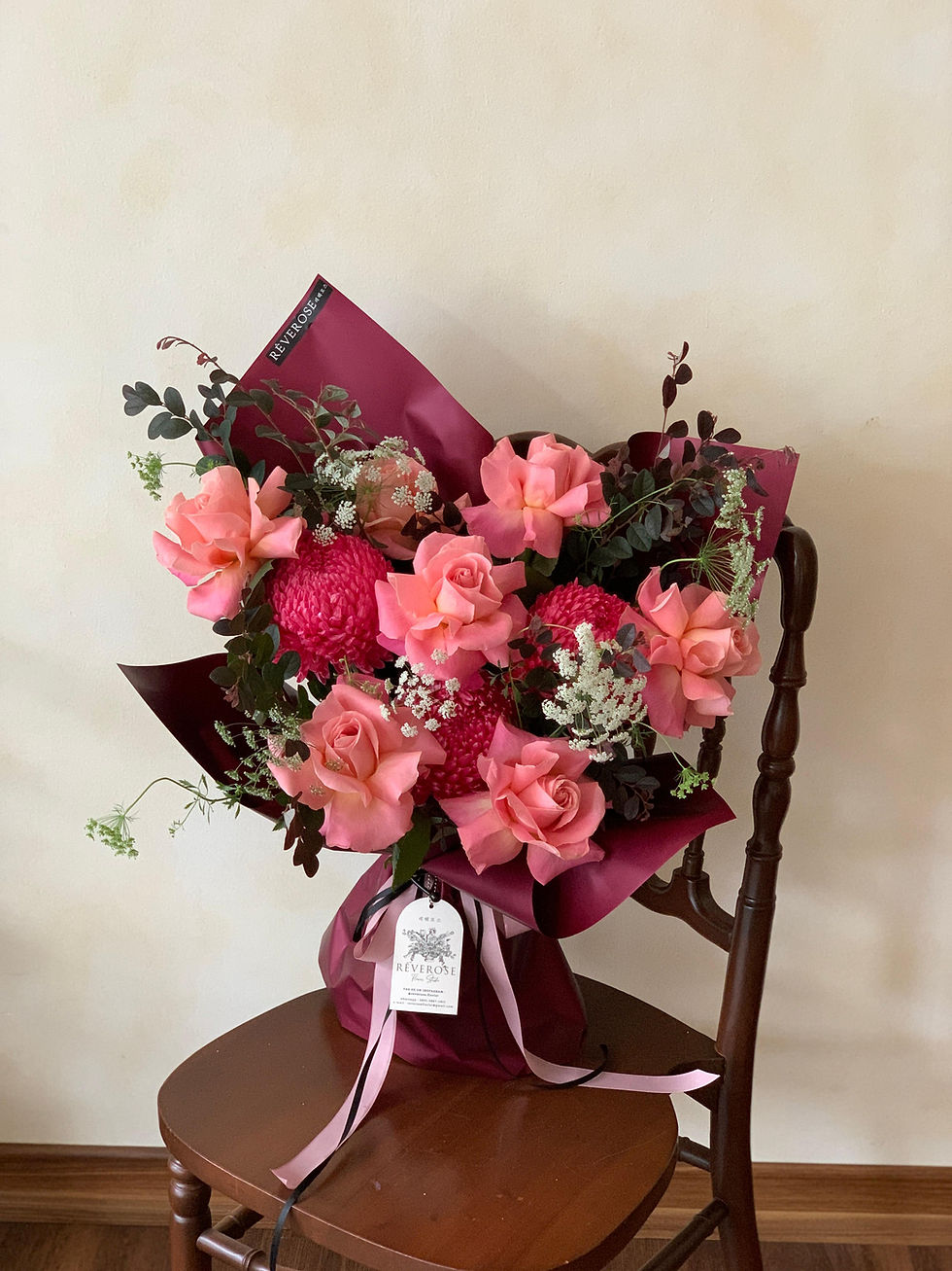 Thumbnail: Berry Noir Fresh Premium Bouquet
