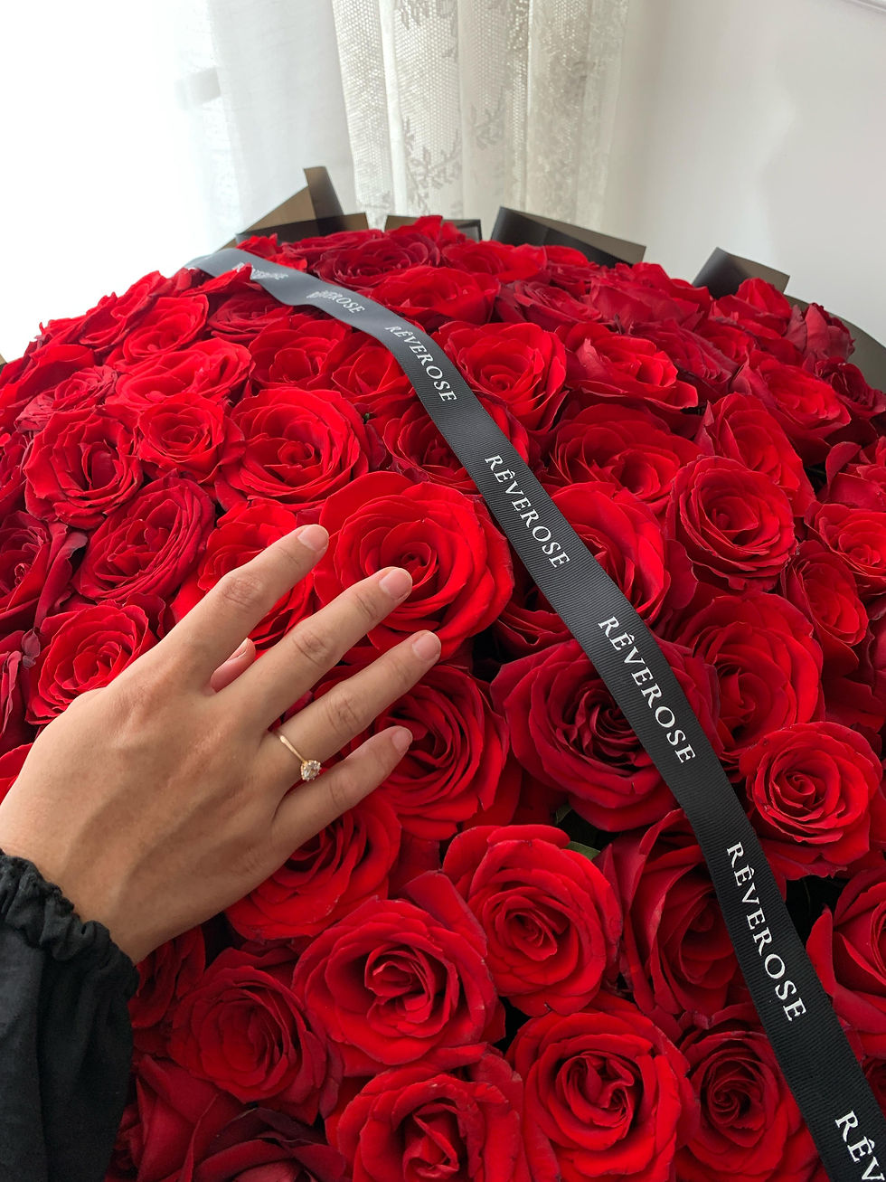Thumbnail: Round Roses Fresh Bouquet