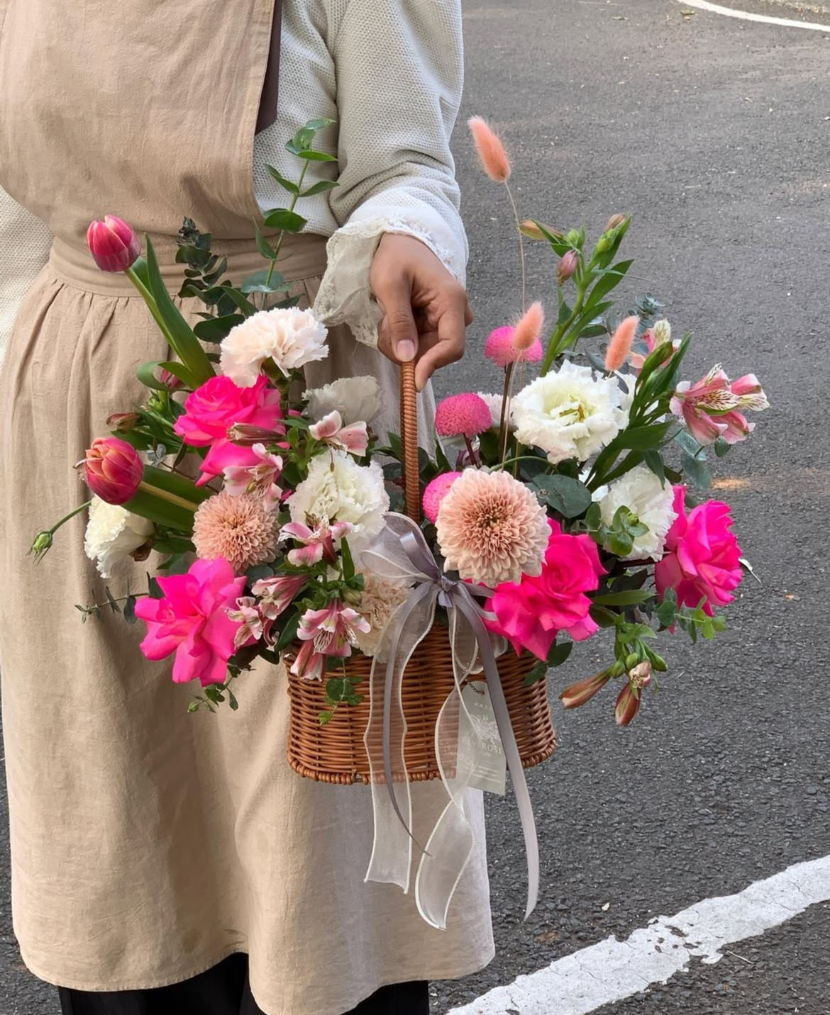 Pink Luxe Fresh Basket