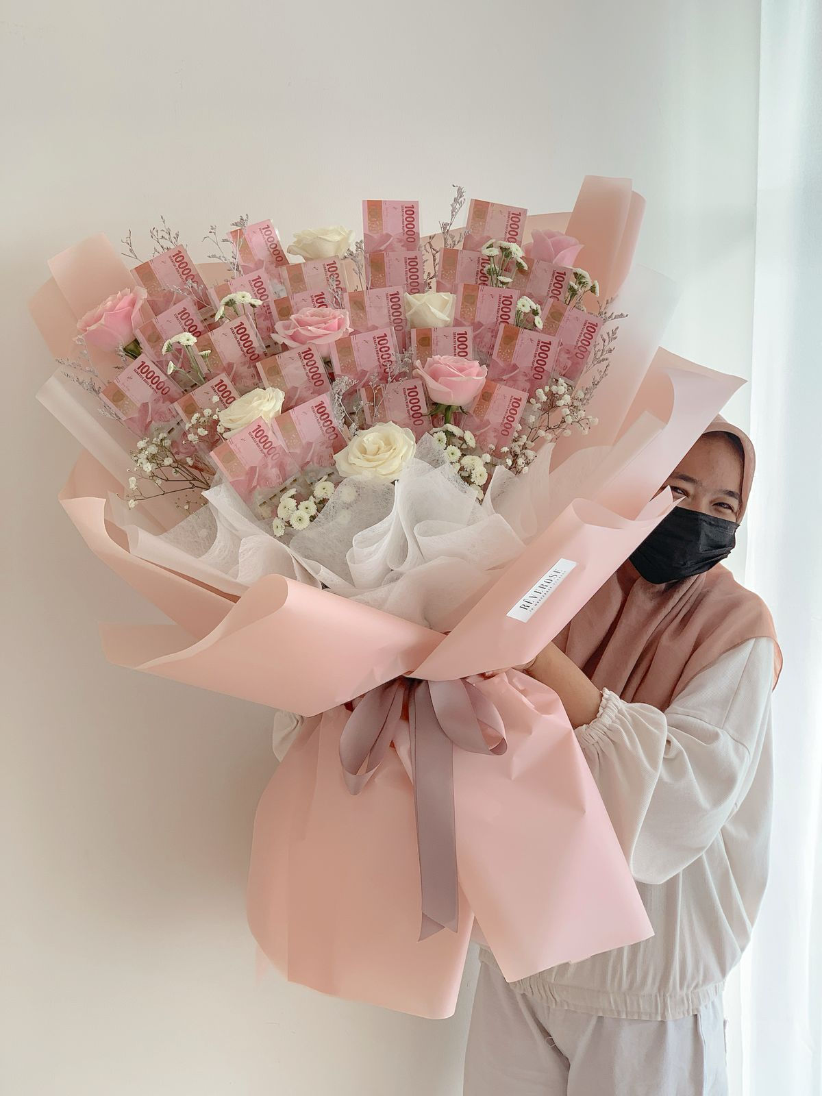 Money Bouquet 25 Lembar Fresh Bouquet