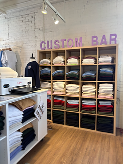 Custom print and press bar Edmonton