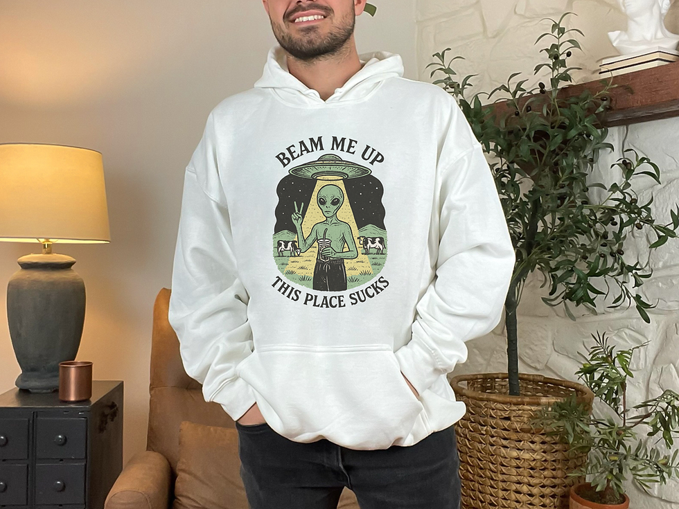 Thumbnail: Beam Me Up  Hoodie