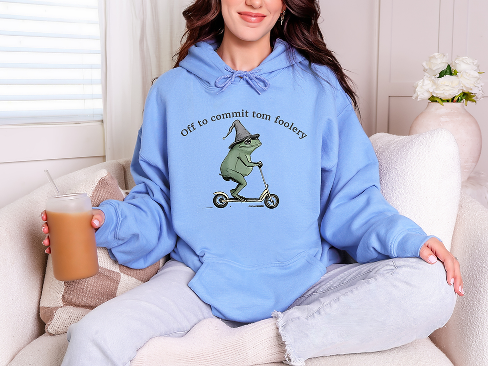 Thumbnail: Off to Commit Tom Foolery Hoodie