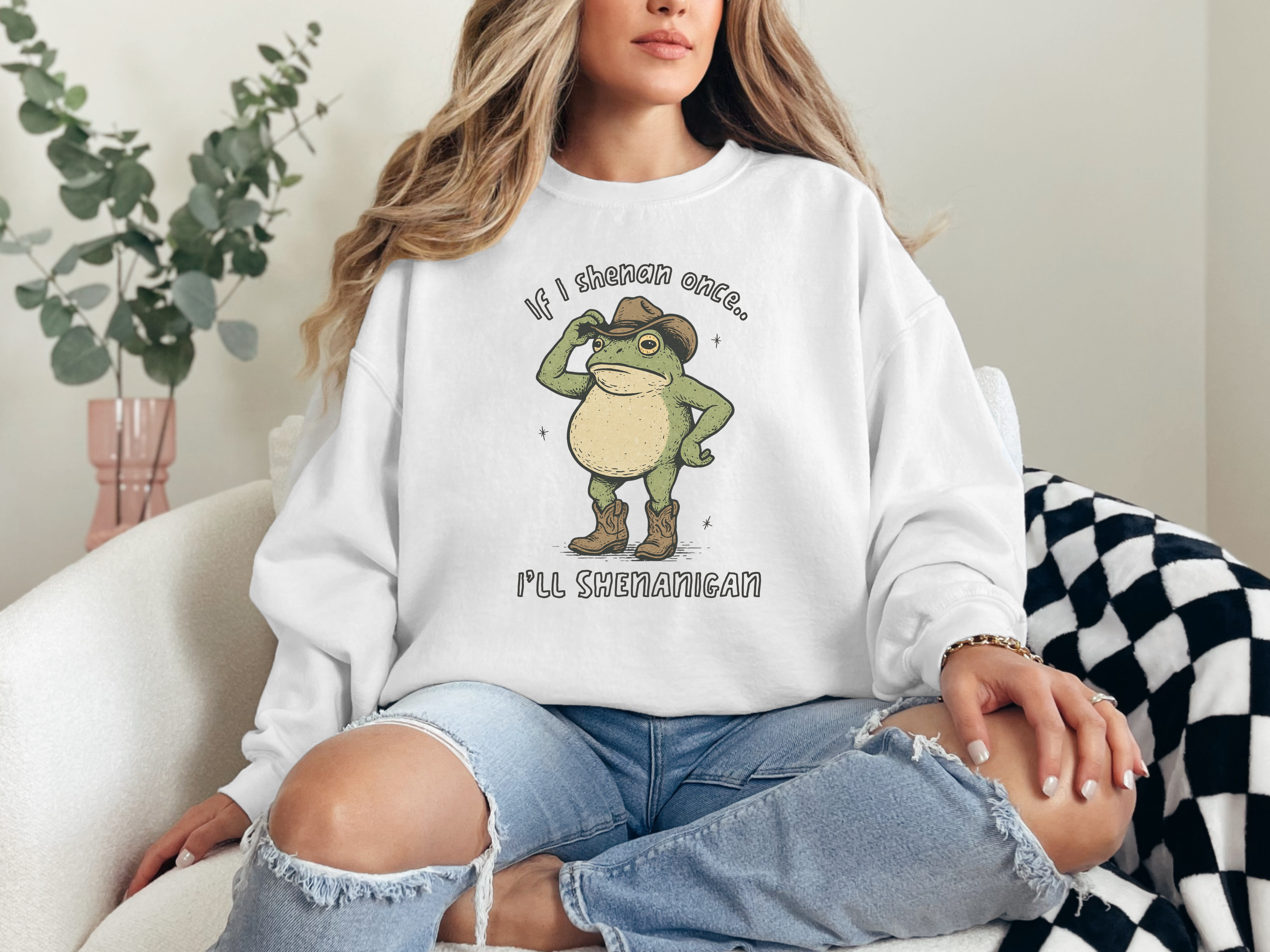 If I Shenan Once... Crewneck