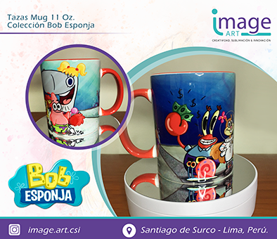 Miniatura: Edición Bob Esponja -  Tazas Mug 11 Oz.