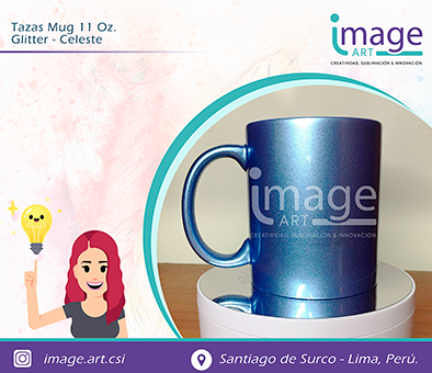 Miniatura: Tazas Glitters Mug  11 Oz.