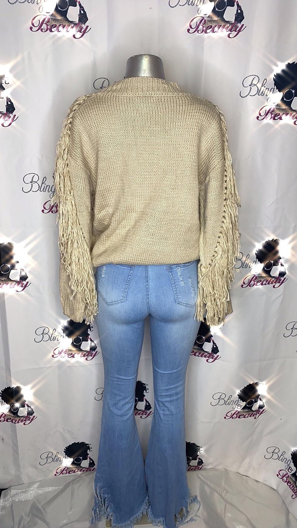 Miniatura: Moving Forward Fringe Jeans