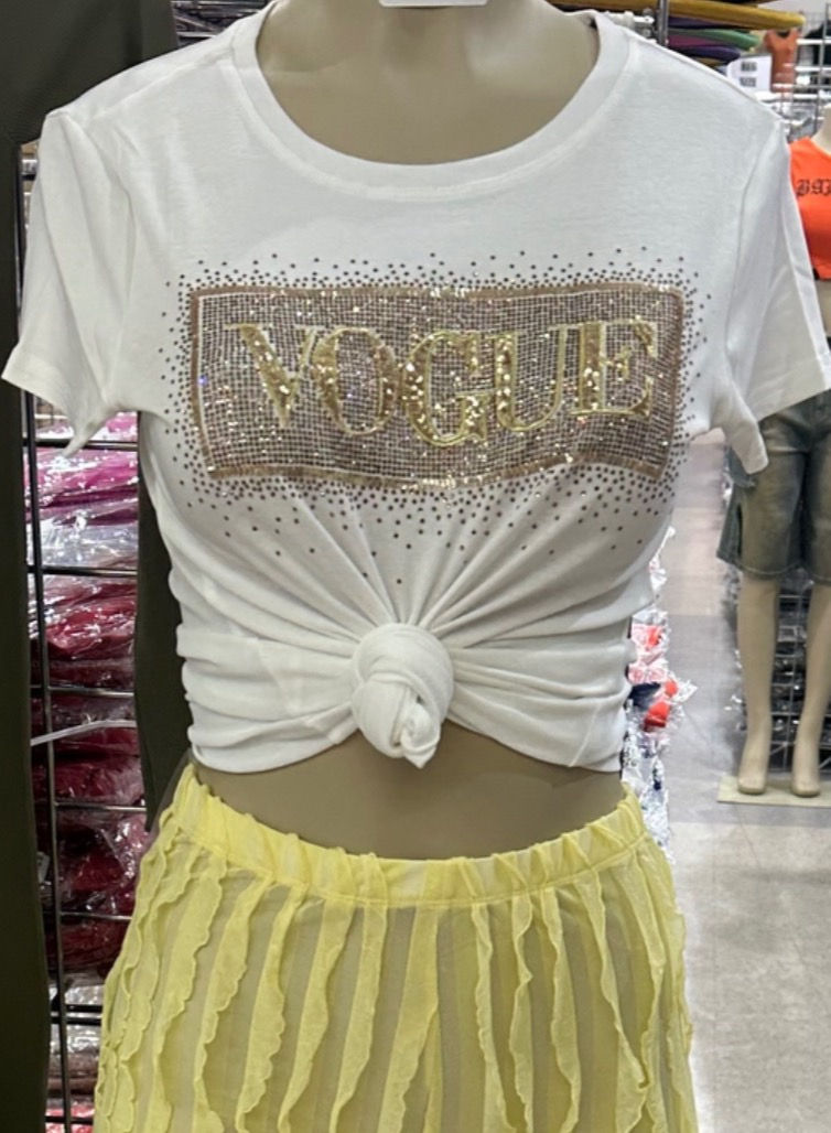 Miniatura: Vogue Rhinestone Top