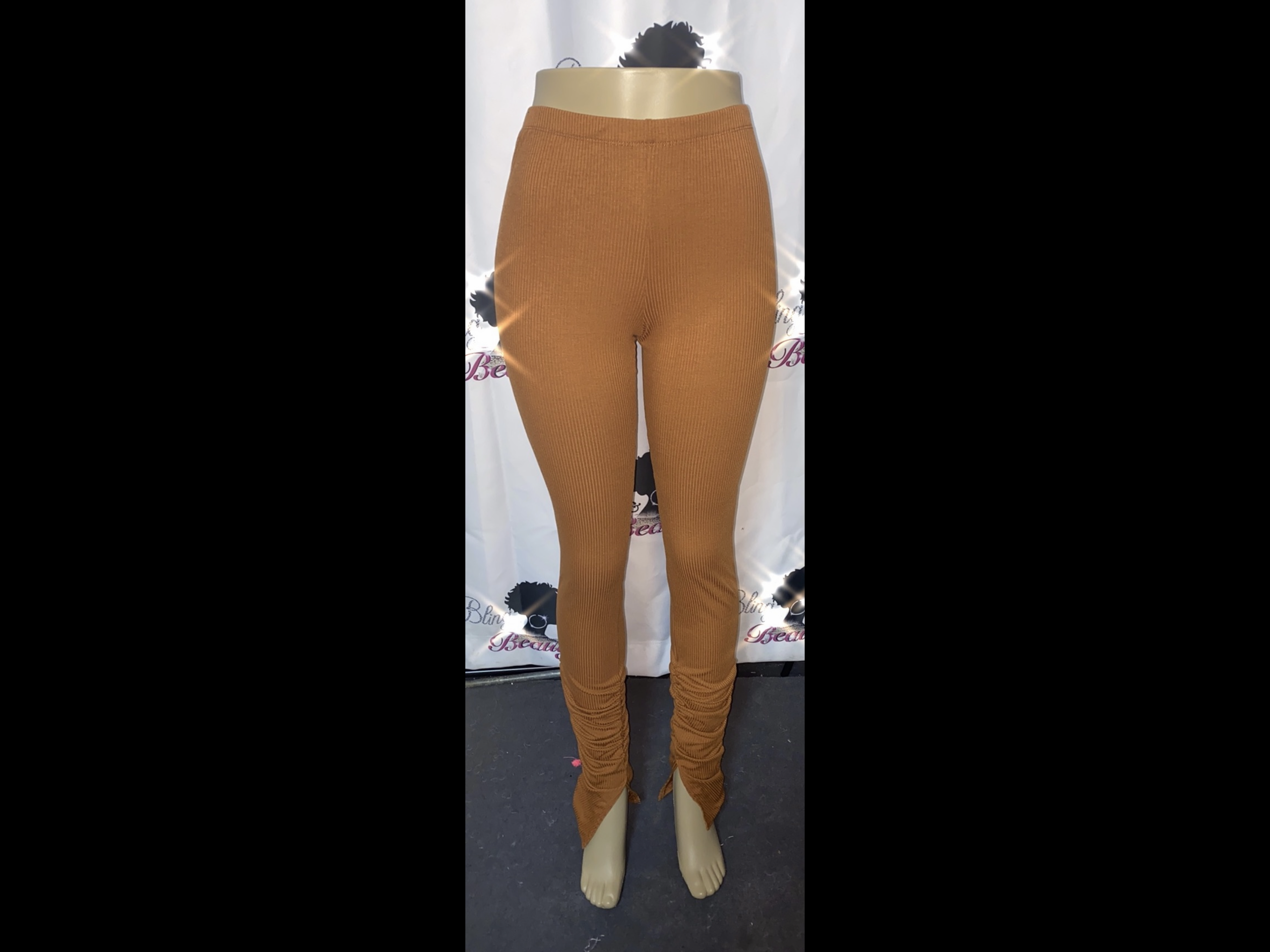 Ribbed Stacked Leggings