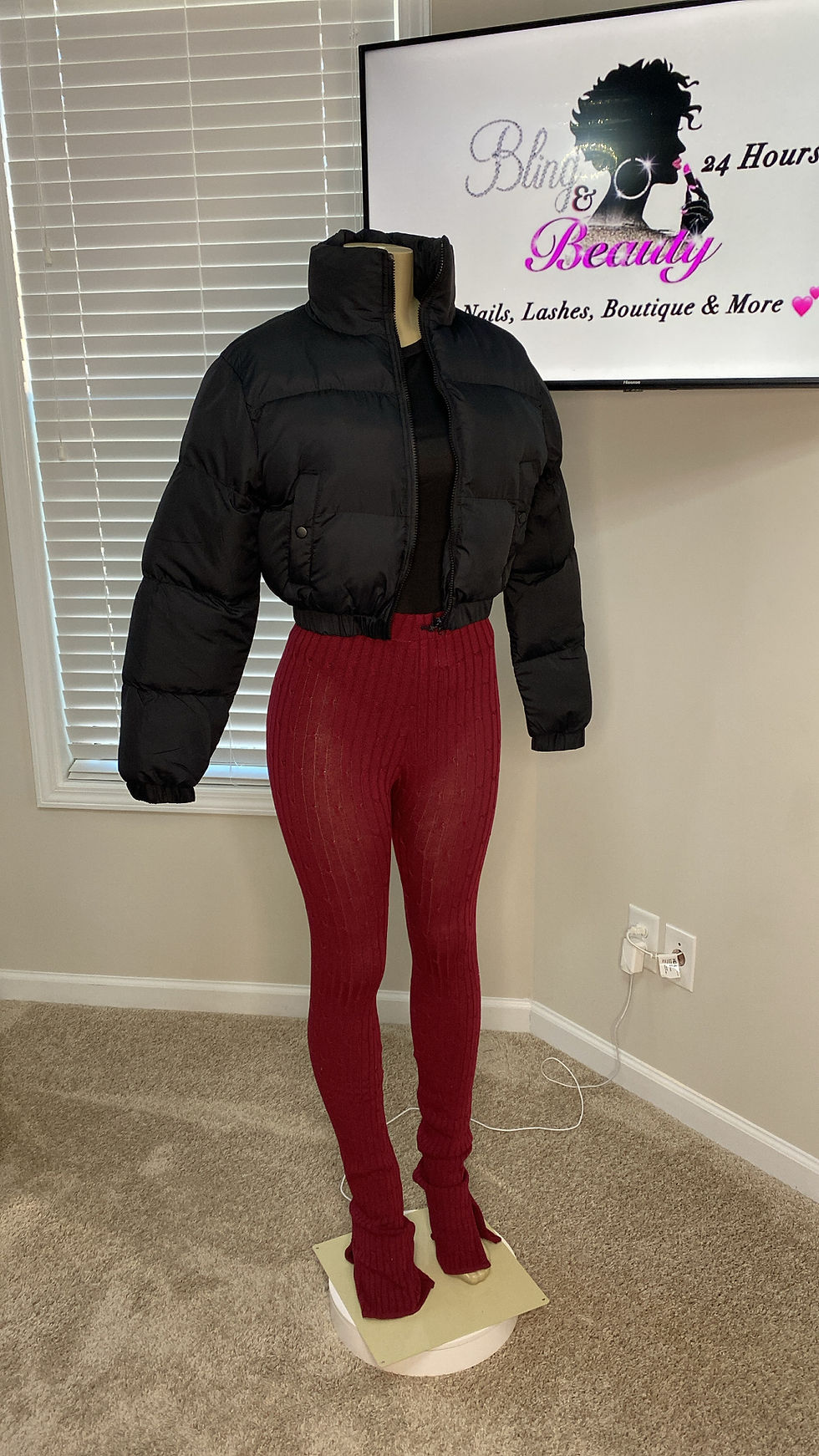 Miniatura: Ribbed Caged Pants