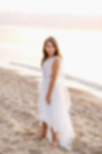 bohemian flower girl dress