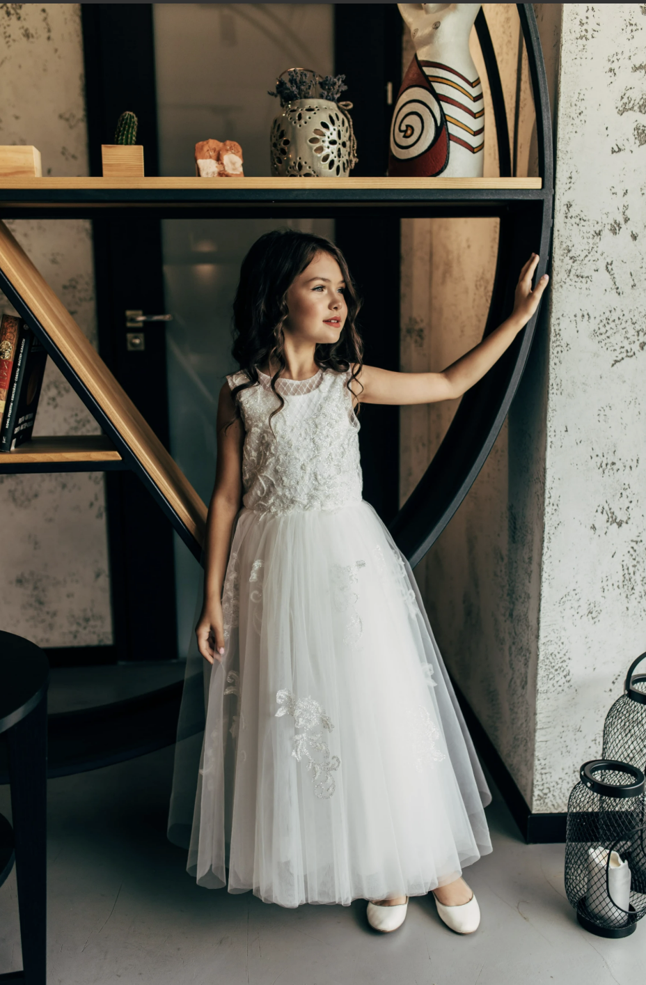 Thumbnail: 2031 Flower Girl Dress - Communion Gown | In Stock: Size 14