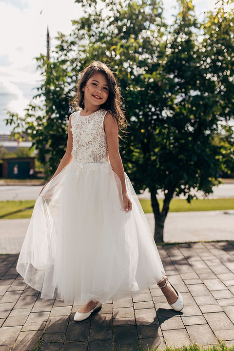 2021 Lace & Tulle Flower Girl | First Communion Dress | Amoria Kids - Sydney, Australia 2021 Lace & Tulle Flower Girl | First Communion Dress | Amoria Kids - Sydney, Australia