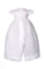 white christening gown