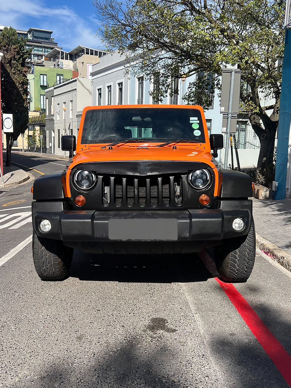 Thumbnail: Jeep Wrangler Sahara 3.6L V6 (Orange)