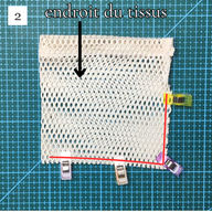 filet à savon les mimines montpellieraines zero déchet couture facile savon solide tuto facile débutant montpellier idée etape