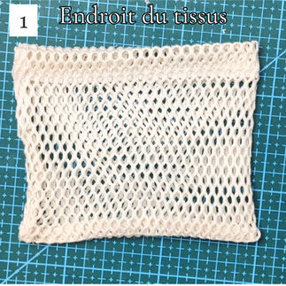 filet à savon les mimines montpellieraines zero déchet couture facile savon solide tuto facile débutant montpellier idée etape